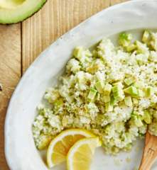 牛油果碎米色拉