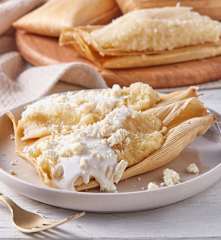 Uchepos de elote (Black Diamond)