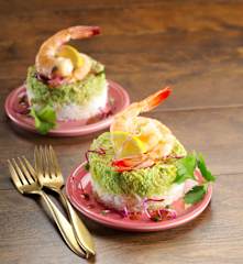 Shrimp and Crab Stack