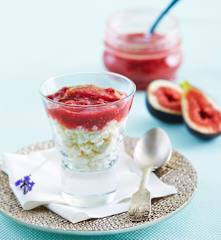 Higos con miel y requesón