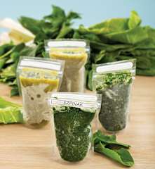 Szpinak blanszowany do zamrożenia (dla dzieci)