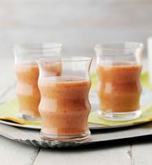 Smoothie pamplemousse, orange et raisin