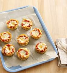 Muffins de spaghetti