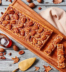 Tarte aux pacanes à l'érable