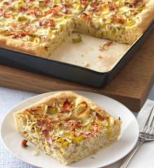 Flaumiger Lauchkuchen