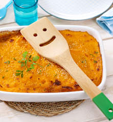 Hachis parmentier à la carotte