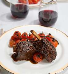 Biltmore Chianti Glazed Beef Short Ribs