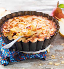 Gratin de poire aux amandes