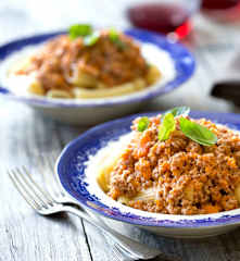 Bolognaise sauce for two