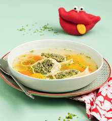 Gemüsebrühe mit Maultaschen