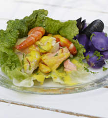 Aumônières aux fruits de mer