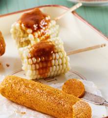 Elotes con mantequilla picante