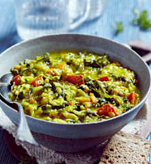 Wirsing-Kichererbsen-Eintopf