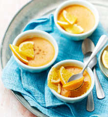 Flans sucrés de patate douce et épices douces