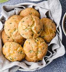 Keto Cheddar Biscuits