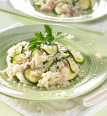 Risotto mit Zucchini