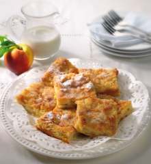 Dolcetti di pane e pesche