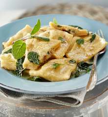 Ravioli mit vegetarischer Füllung