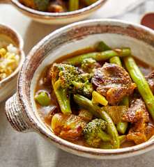 减脂咖喱牛肉蔬菜