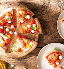Pizza capresse