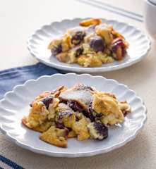 Crêpe del emperador con cerezas para dos