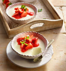 Sardische Joghurtcreme