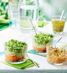 Taboulé arc-en-ciel de chou-fleur