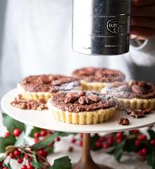 Schokoladen-Pekannuss-Tartelettes