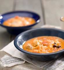 Zupa bouillabaisse z sosem rouille