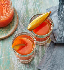 Möhren-Orangen-Sanddorn-Shot