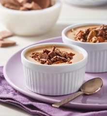 Mousse de chocolate con leche