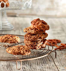Cookies mit Salzgebäck