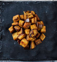 Sous-vide Miso Aubergine