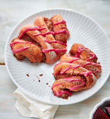 Rote-Bete-Franzbrötchen