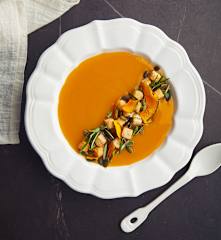 Vellutata di patate e zucca