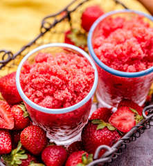 Granité fraise
