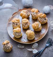 Profiteroles au foie gras