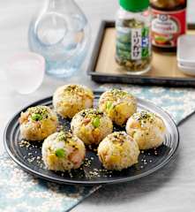 Bola Nasi Ayam Teriyaki (Teriyaki Chicken Rice Balls)