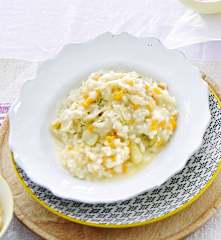 Karotten-Chicoreé-Risotto