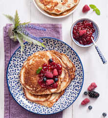 Staropolskie naleśniki drożdżowe