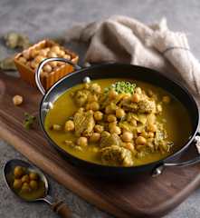 鷹嘴豆燉羊肩排