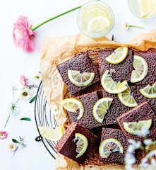 Gâteau au chocolat et citron
