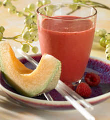 Melonen-Himbeer-Smoothie