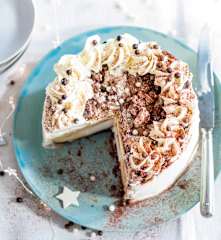 Menu gourmand - Vacherin poire-chocolat