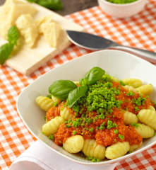 Gnocchi trikolóra