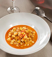 Guiso "mar y tierra"