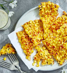 奶香鸡蛋玉米烙