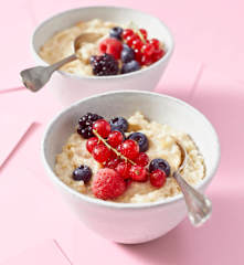 Apfel-Porridge
