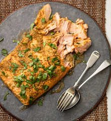 Asian Steamed Side of Salmon