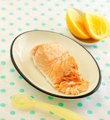 柠香三文鱼(10~12个月辅食)